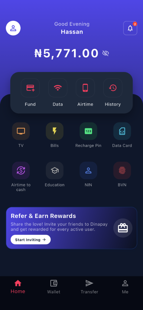 Dinapay App Screenshot